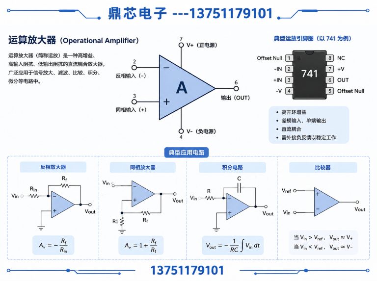 河池运算放大器展示图